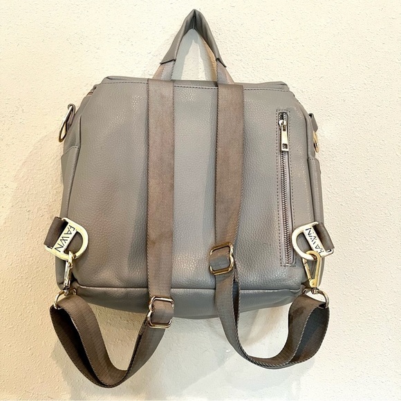 FAWN design- THE ORIGINAL DIAPER BAG - GREY mini size - Picture 8 of 12